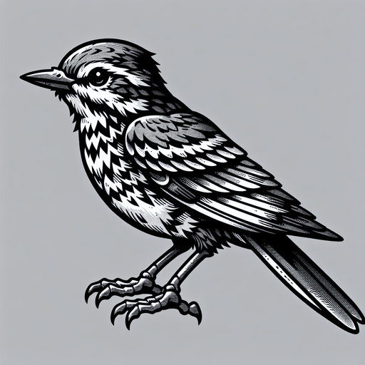 Bird.
Single Game Texture. In-Game asset. 2d. Blank background. High contrast. No shadows.