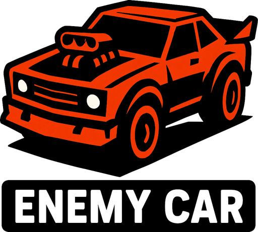 ENEMY CAR.
In-Game asset.  2d.  High contrast.  No shadows