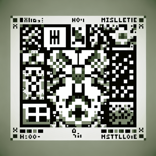 text saying "HO". mistletoe themed. Single Game Texture. In-Game asset. 2d. Blank background. High contrast. No shadows. pixelated. 8 bit