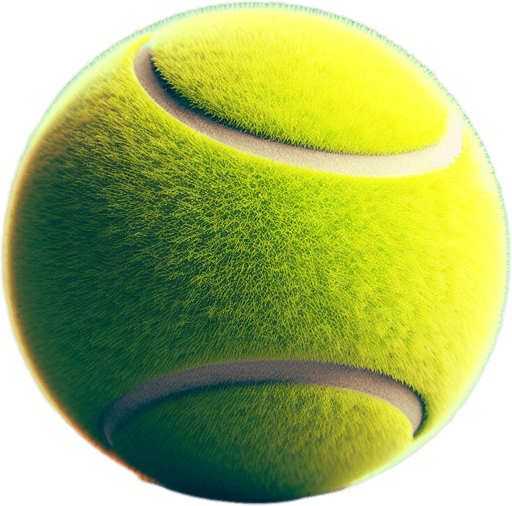 tennis ball.
Single Game Texture.  In-Game asset.  2d.  Blank background.  High contrast.  No shadows