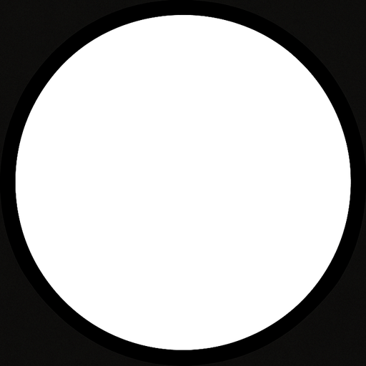 White ball.
In-Game asset.  2d.  High contrast.  No shadows