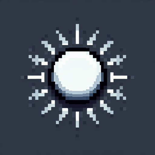 Genera un boton blanco en pixel art sin texto.
Single Game Texture.  In-Game asset.  2d.  Blank background.  High contrast.  No shadows