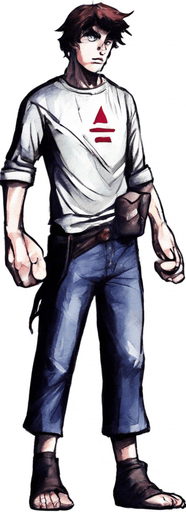 Let him turn left and face the hero