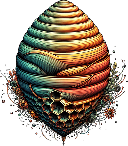 elipse beehive 2d color model. blank background
Single Game Texture.  In-Game asset.  2d.  Blank background.  High contrast.  No shadows