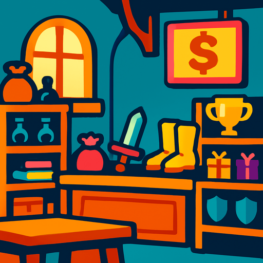 Shopbg.
In-Game asset.  2d.  High contrast.  No shadows