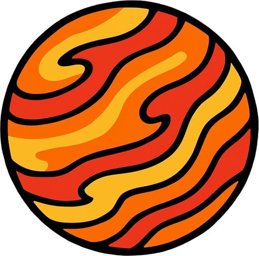 planeta.
In-Game asset.  2d.  High contrast.  No shadows