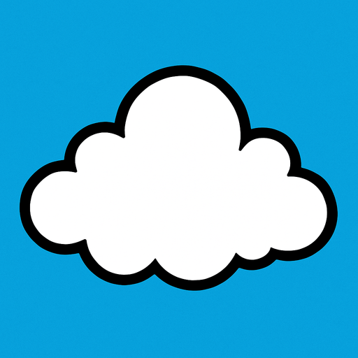 cloud 2d.
In-Game asset.  2d.  High contrast.  No shadows