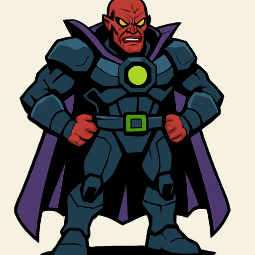 make a superman villain.
In-Game asset.  High contrast.  No shadows