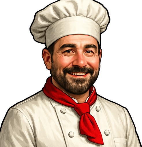 Chef - Gerçekçi - Yazısız.
In-Game asset.  2d.  High contrast.  No shadows