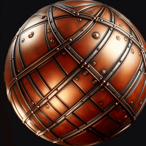 Metallic marron clear background.
Single Game Texture. In-Game asset. 2d. Blank background. High contrast. No shadows.