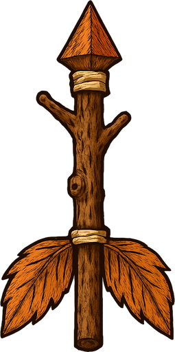 ok yere 90 derece olacak şekilde dik dursun