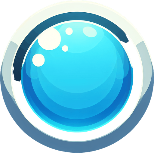 Light blue Circle Light 2d.
Single Game Texture. In-Game asset. 2d. Blank background. High contrast. No shadows.