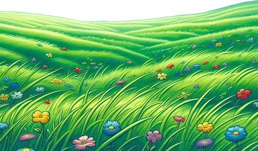 grassy fıeld cartoon versıon
.