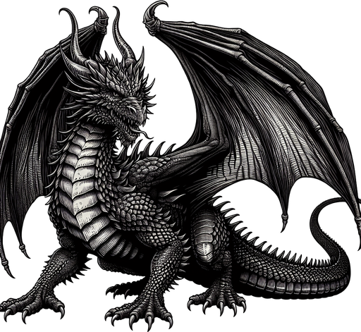 Dragons.
Single Game Texture. In-Game asset. 2d. Blank background. High contrast. No shadows.