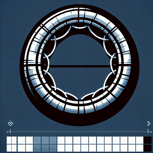 A hoop.
Single Game Texture.  In-Game asset.  2d.  Blank background.  High contrast.  No shadows