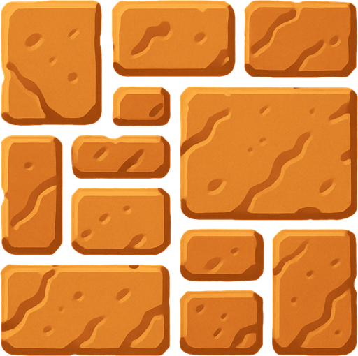 duvar (kare olsun düz kare ).
In-Game asset.  2d.  High contrast.  No shadows