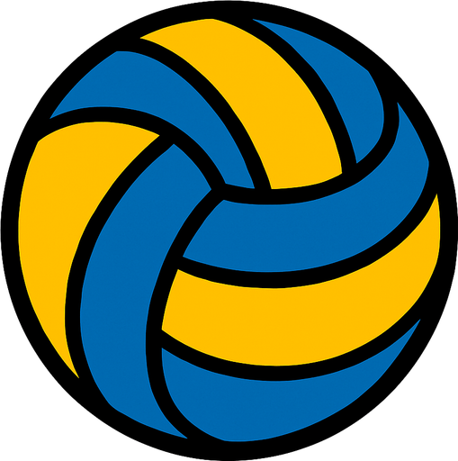 volleyball ball.
In-Game asset.  2d.  High contrast.  No shadows