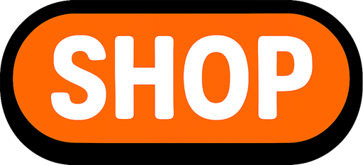 shopButton.
In-Game asset.  2d.  High contrast.  No shadows