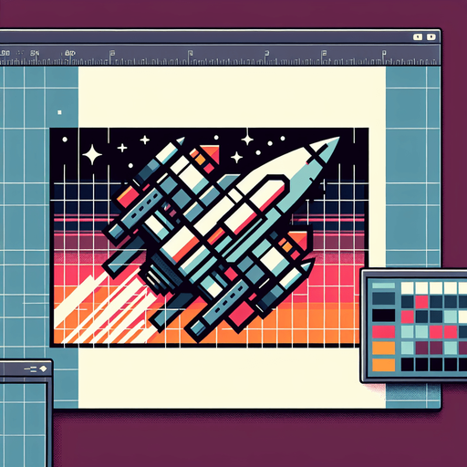 spaceship, retro game, 2d.
Single Game Texture.  In-Game asset.  2d.  Blank background.  High contrast.  No shadows