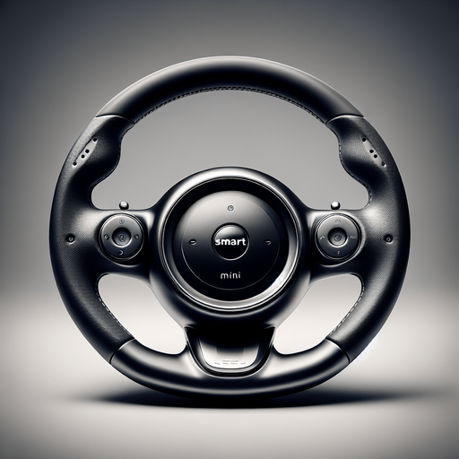 Smart mini steeringWheel, front view