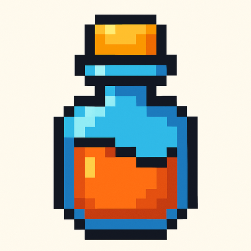 parsela de pixeles.
In-Game asset.  2d.  High contrast.  No shadows