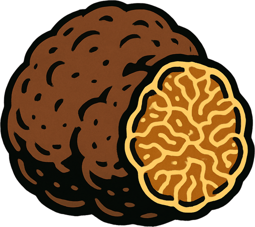 trufa.
In-Game asset.  2d.  High contrast.  No shadows