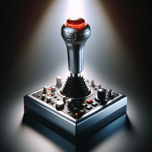fligh joystick red button.