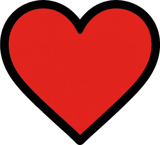 kalp.
In-Game asset.  2d.  High contrast.  No shadows