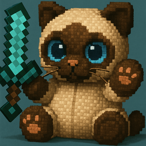 Add a Minecraft emerald sword.