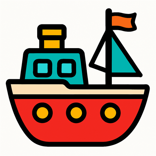 Ship.
In-Game asset.  2d.  High contrast.  No shadows