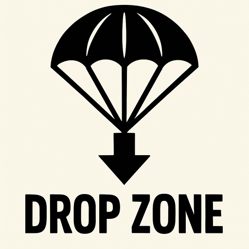 dropZone.
2d.  High contrast.  No shadows