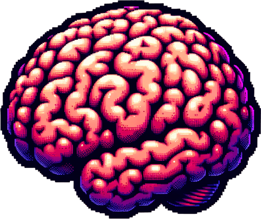Brain. Single Game Texture. In-Game asset. 2d. Blank background. High contrast. No shadows..
Single Game Texture. In-Game asset. 2d. Blank background. High contrast. No shadows.