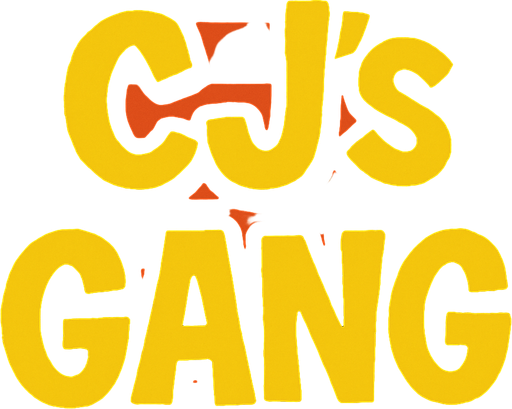 Tuğla duvar duvarda CJ's Gang yazacak.
In-Game asset.  2d.  High contrast.  No shadows