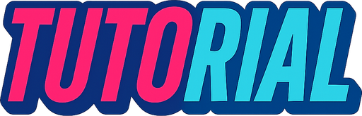 An SVG that says ‘Tutorial’