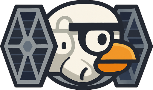 Make a star War flapy bird.
In-Game asset.  2d.  No shadows