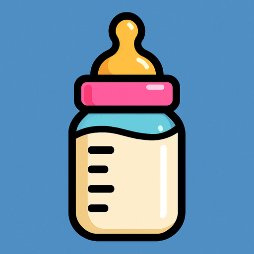 Biberon.
In-Game asset.  2d.  High contrast.  No shadows