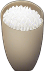 Long thin white rice