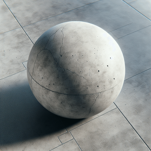 Photorealistic Concrete pavement, top view