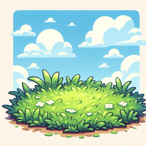 Make a small 



Make a small grass.
Single Game Texture. In-Game asset. 2d. Blank background. High contrast. No shadows.