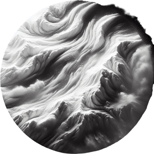 white powder.
Single Game Texture.  In-Game asset.  2d.  Blank background.  High contrast.  No shadows