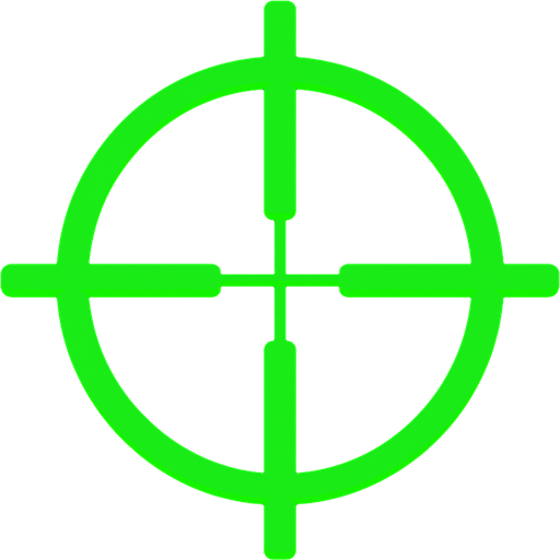 CS2 GREEN AİM.
In-Game asset.  2d.  High contrast.  No shadows