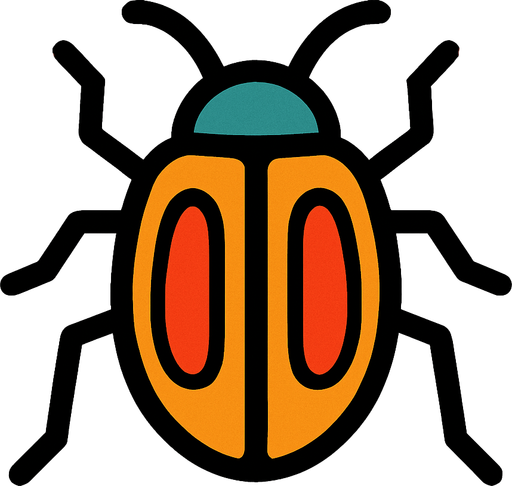 Bug.
In-Game asset.  2d.  High contrast.  No shadows