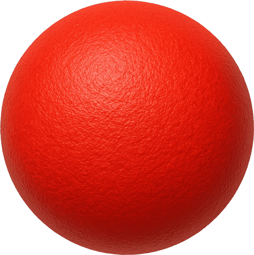 tek renk top, üstten görünüm, Gerçekçi, yazısız..
In-Game asset.  High contrast.  No shadows