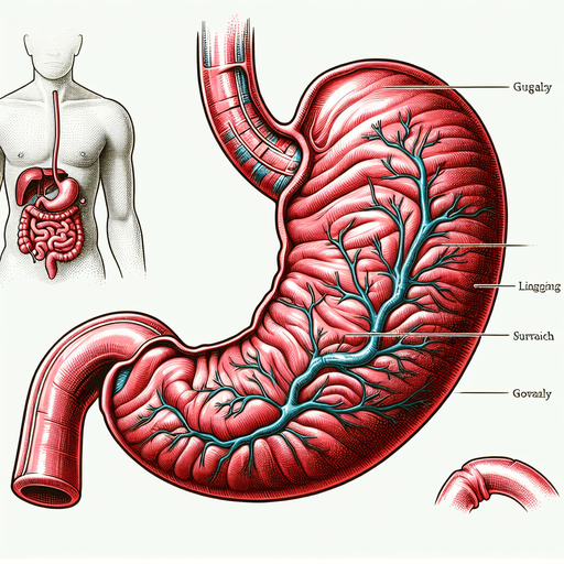 A person's inside of their stomach.
Single Game Texture. In-Game asset. 2d. Blank background. High contrast. No shadows.