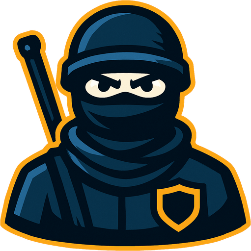 make him a guard covering his body to only see his eyes.
In-Game asset.  2d.  High contrast.  No shadows