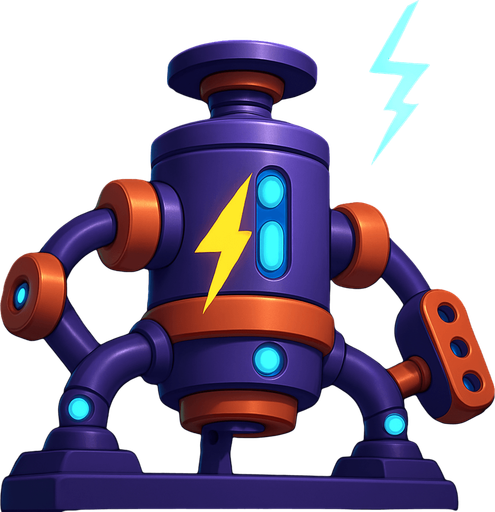 оставить как есть и стиль и цвета, дорисовать молнию на корпусе