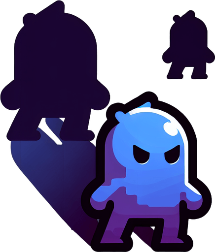 enemy.
Single Game Texture. In-Game asset. 2d. Blank background. High contrast. No shadows.