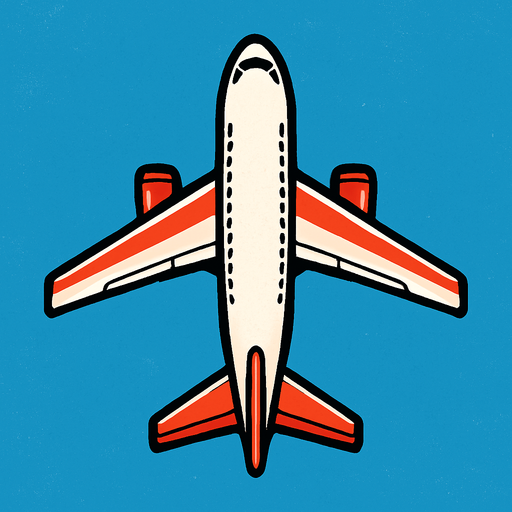 Make a bird's eye view airplane..
In-Game asset.  2d.  High contrast.  No shadows
