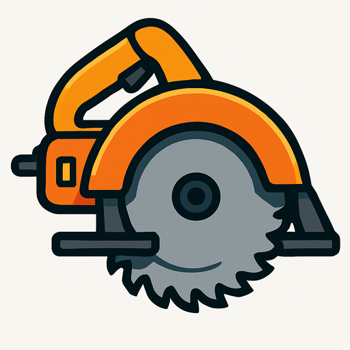 Saw cutting tool.
In-Game asset.  2d.  High contrast.  No shadows