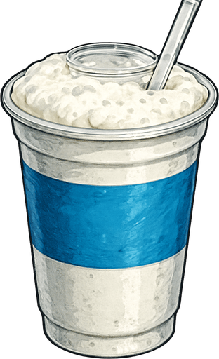 Ayran - Gerçekçi - Yazısız.
In-Game asset.  2d.  High contrast.  No shadows